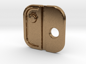 Switch Logo: Version 1 in Natural Brass