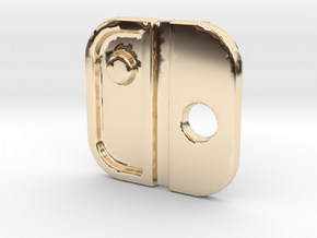 Switch Logo: Version 1 in 14K Yellow Gold
