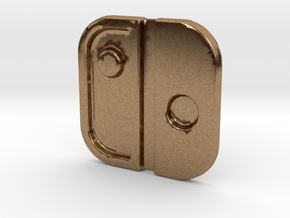 Switch Logo: Version 2 in Natural Brass