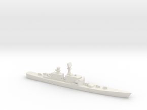 USS CGN-36 California, 1/3000 in White Natural Versatile Plastic