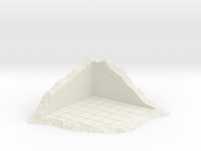 Corner Of Structure In Shamble in White Natural Versatile Plastic