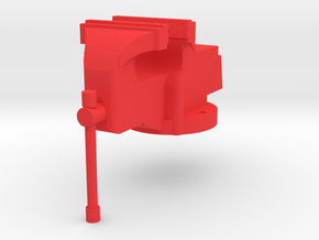 Table Vice in Red Processed Versatile Plastic