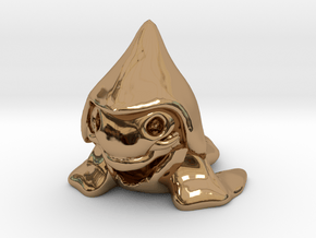 Baby Death 1 in Polished Brass