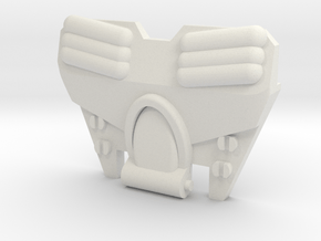Strika Chest For CW Onslaught in White Natural Versatile Plastic