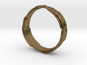 The Wrecking Crew Ring in Natural Bronze