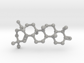 Moronic Acid Keychain / Pendant in Aluminum