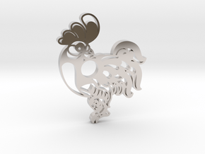 Chinese Symbol in Platinum