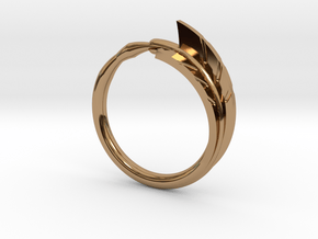 Arrow Ring in Polished Brass: 10.5 / 62.75