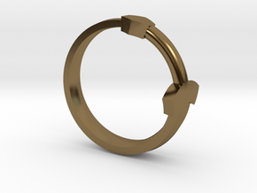 Sword Ring in Polished Bronze: 10.5 / 62.75