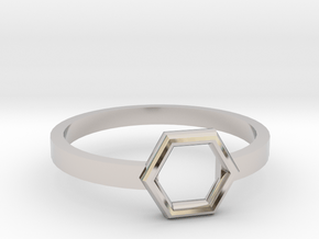 Octagonal Ring in Platinum: 8 / 56.75