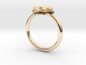 Delphine Ring-Size 6.5 in 14K Yellow Gold