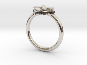 Delphine Ring-Size 6.5 in Platinum
