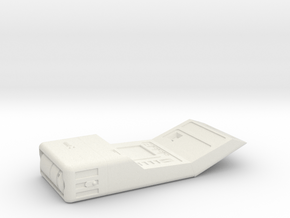 Medical Tricorder, Open (ST Next Generation), 1/6 in White Natural Versatile Plastic