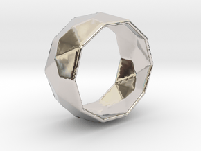 Octagonal Ring in Platinum: 5.5 / 50.25