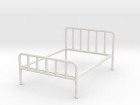 1-12 Iron (Bed Not full size) in White Natural Versatile Plastic