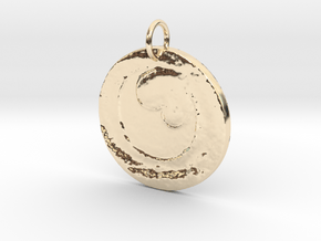 Ancient Moon by ~M. in 14k Gold Plated Brass