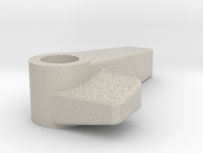 Knob-v09 Single Countersink in Natural Sandstone