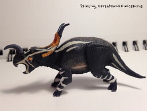 Einiosaurus(Small/Medium/Large size) in White Natural Versatile Plastic: Small