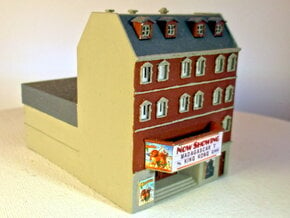 Stadthaus 2 - 1:220 (Z scale) in White Natural Versatile Plastic