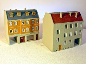 Stadthaus 3 - 1:220 (Z scale) in White Natural Versatile Plastic
