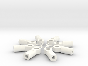 5mm Adjuster in White Processed Versatile Plastic