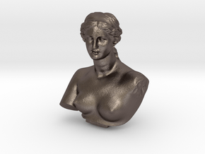 Venus de Milo in Polished Bronzed Silver Steel: Medium