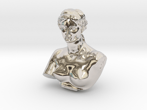 Venus de Milo in Rhodium Plated Brass: Medium