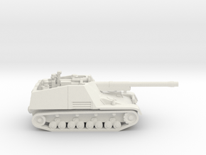 Jagdpanzer - Nashorn in White Natural Versatile Plastic