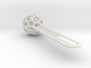 Bookmark in White Natural Versatile Plastic: Medium