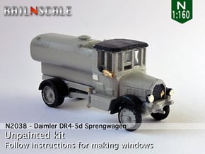 Daimler Sprengwagen (N 1:160) in Smooth Fine Detail Plastic