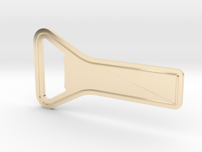 Quick Prying Bottle Opener in 14K Yellow Gold