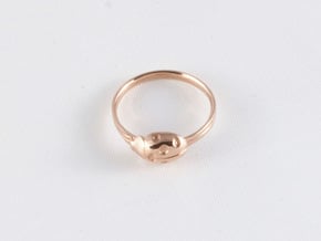 Ladybug Loved Midi Ring in 14k Rose Gold