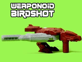 Birdshot (Falcon/Eagle) Transforming Weaponoid Kit in White Natural Versatile Plastic