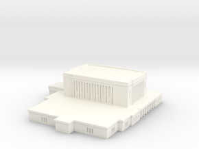 Mesa, Arizona LDS Temple in White Processed Versatile Plastic