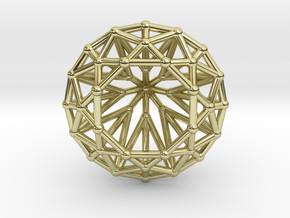Diamond - Brilliant crystal geometry in 18k Gold