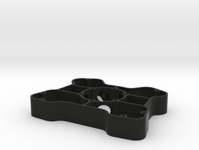 Button Plate Enclosure - Momo Mod 30 in Black Natural Versatile Plastic