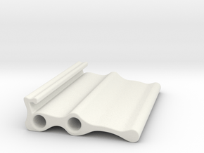 LLS Sample Holder Triple in White Natural Versatile Plastic
