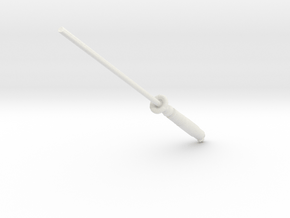 Lightsabor Pendant in White Natural Versatile Plastic