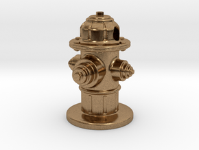 Fire Hydrant  in Natural Brass