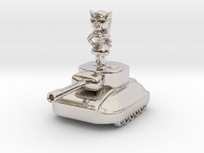 Fiura The Tank Girl Figurine #1 in Platinum