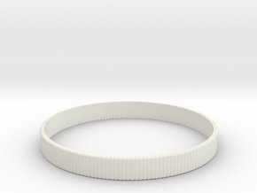 Bracelet Medium B  Ø2.44 inch/Ø62 mm in White Natural Versatile Plastic