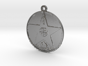 Metatronia Energy Therapy Amulet in Natural Silver