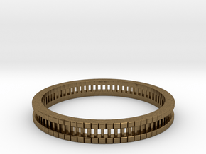 Bracelet D Small 2.0 Inch-52 Mm in Natural Bronze