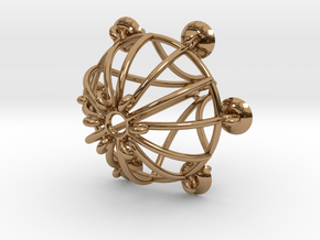 Majestic Chandelier Pendant in Polished Brass: Medium
