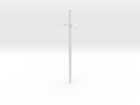 1/6 Game of Thrones sword Longclaw in White Natural Versatile Plastic