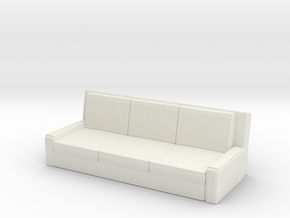 Printle Thing  Sofa 01 - 1/24 in White Natural Versatile Plastic