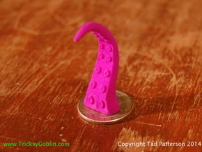 Tentacle Miniature in Purple Processed Versatile Plastic
