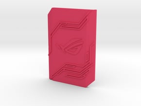 2-way SLI bridge cover (7cm) - ROG in Pink Processed Versatile Plastic