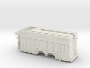 1/64 Hackney Heavy Rescue non rollup WSF in White Natural Versatile Plastic