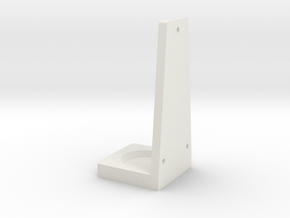 Wall Mounted Lightsaber Stand-Bottom in White Natural Versatile Plastic